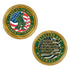 Thin Green Line Challenge Coin - Veteran's Day