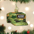 Thin Green Line Ornament, Army Cap