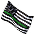 DuraSleek - Thin Green Line American Flag - Sewn & Embroidered 3 x 5 Feet