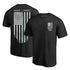 Men's T-Shirt - Thin Green Line Flag Honor & Respect