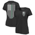 Women's T-Shirt - Thin Green Line Flag Honor & Respect