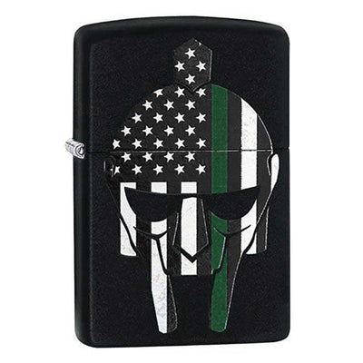 Thin Green Line Warrior Zippo Lighter