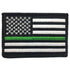 Thin Green Line American Flag Patch - Sew On