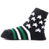 Baby - Thin Green Line Socks With Gift Box