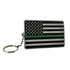 Thin Green Line American Flag Keychain